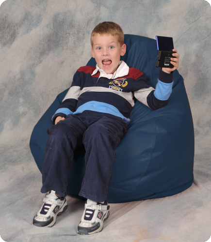Barbados Blue Youth Beanbag