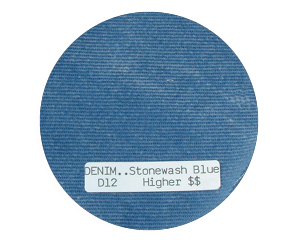 Denim Stonewash Blue Youth Beanbag