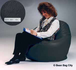 Slate Grey Youth Beanbag